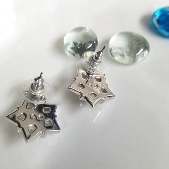 🌟Swarovski All Stars Aligned Drop Earrings Dangle Earrings Fairy Sparkle🌟🌟 - Picture 6 of 8